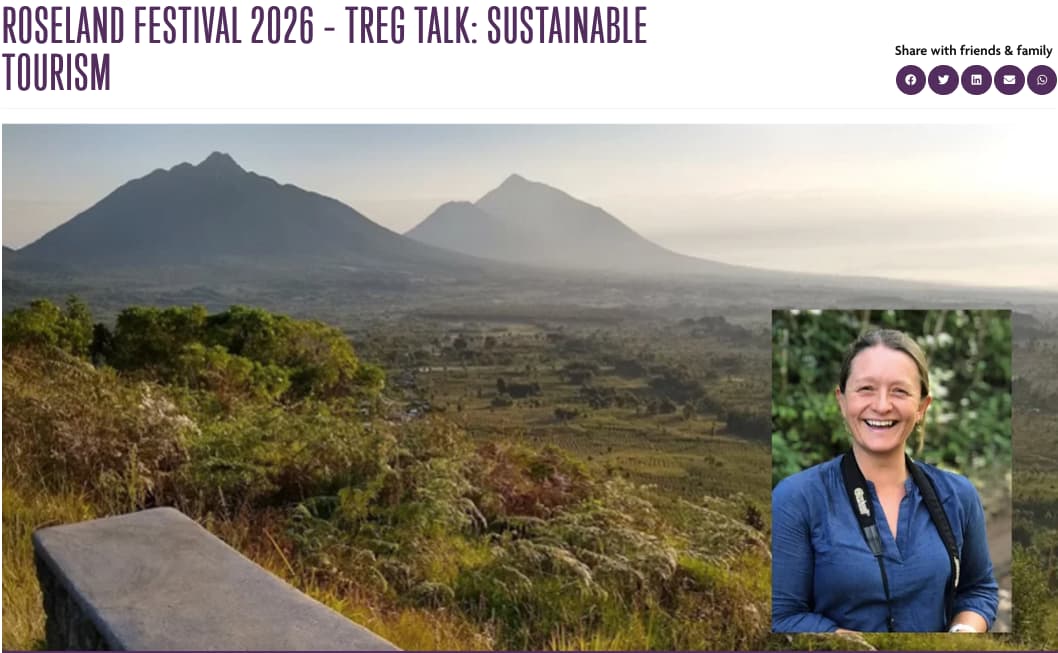 Sustainable tourism talk advert